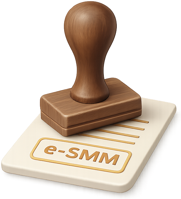e-SMM (e-Serbest Meslek Makbuzu) akış ilüstrasyonu: ödeme, makbuz kesimi ve danışana gönderim